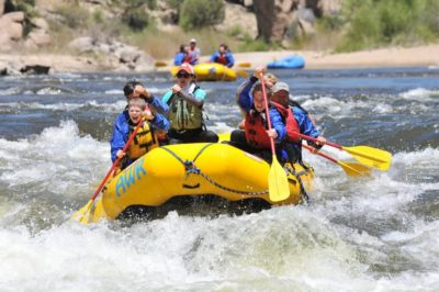 Whitewater rafting in Colorado