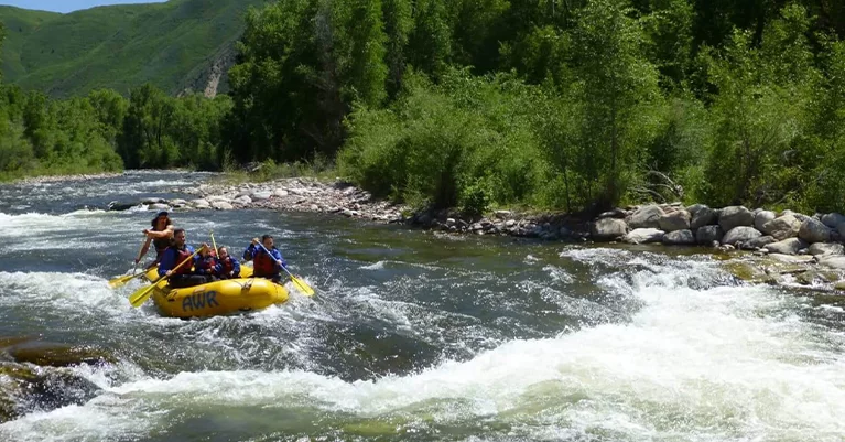Middle Roaring Fork River rafting