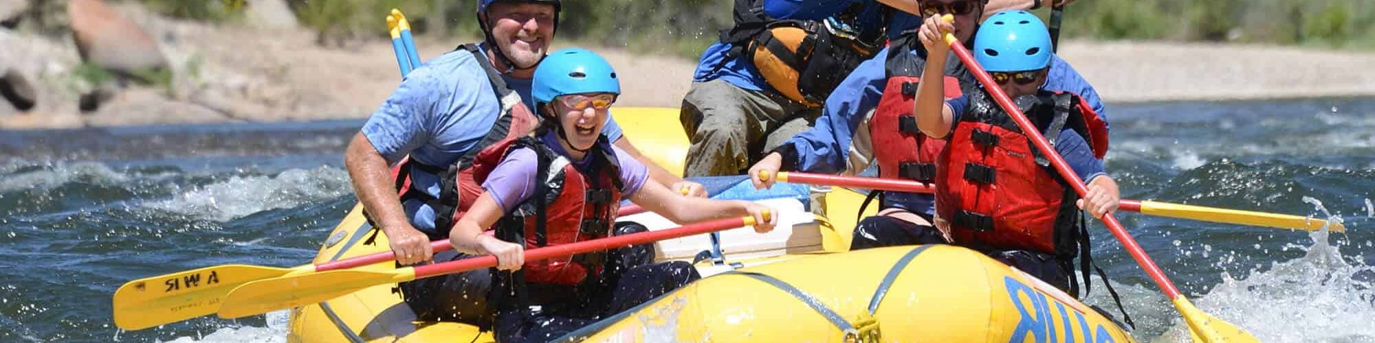 White water rafting near Aspen