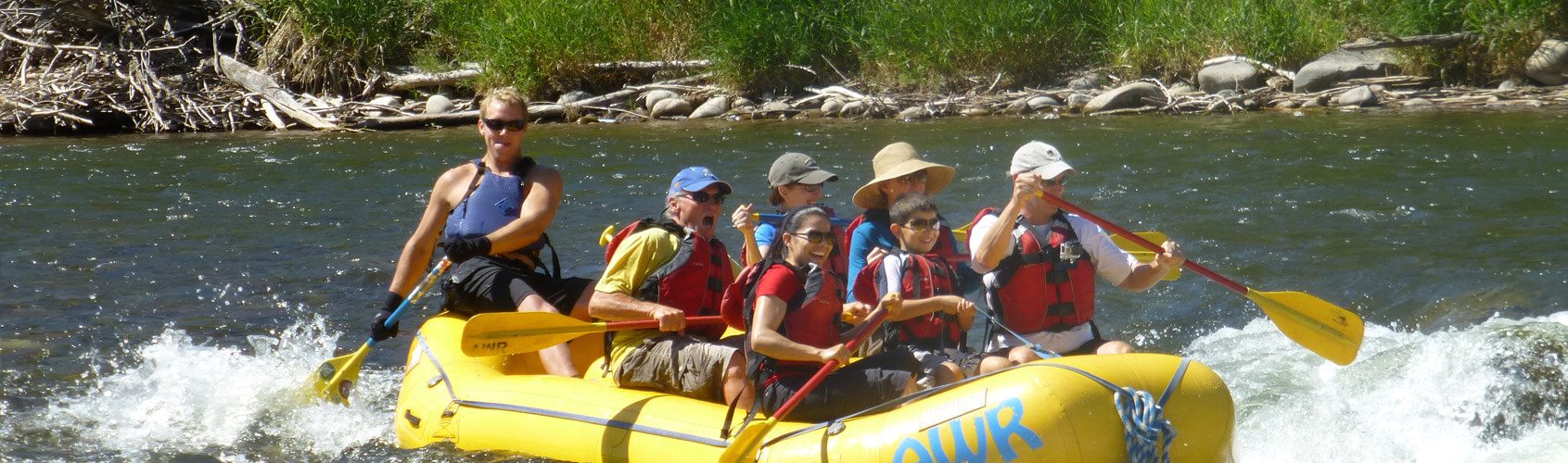 Middle Roaring Fork River rafting
