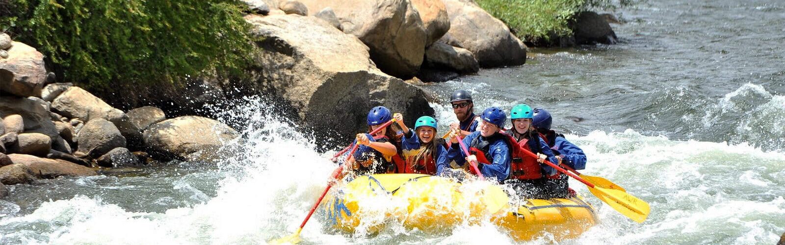 Whitewater rafting near Aspen, CO