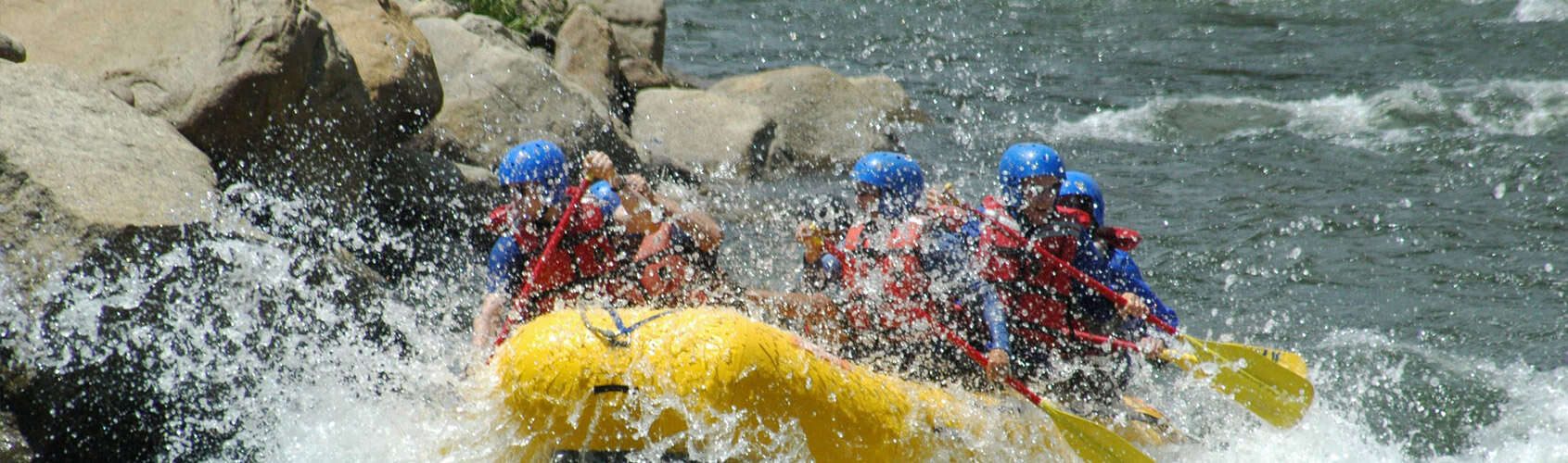 Whitewater rafting near Aspen, CO